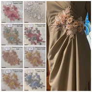 🌺 PATCH LACE BUNGA TAMPAL READYSTOCK 🌺 PATCHWORK LACE BUNGA TAMPAL BESAR FLOWER BORDERLACE LACE BUNG