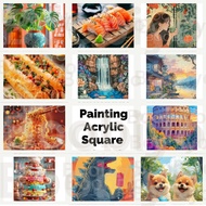 [Boobiyo] Acrylic Diamond Painting Full Drill Square/ Box 30x40 No Frame