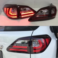 Lexus RX270 RX350 Tail Lamp 2009-2015 LED Light Bar Red Clear