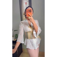 CandrikaEtnikBali Rangrang Woven Kamen Kain Songket Siap Jahit Kain Kebaya Siap Jahit