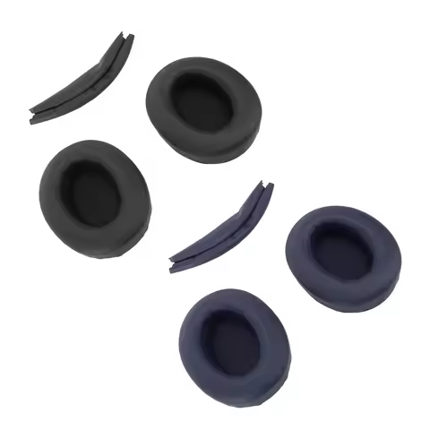 Replacement Ear Pads with Headband Cover for WH XB910N Headphone Protein Leather Memory Foam Sponge 
