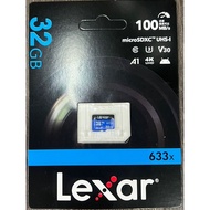 Lexar MicroSD High-Performance SD Card 633x / Blue Plus UHS-I Memory Card (128GB/64GB/32GB) Micro SD