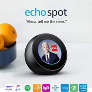 亞馬遜水獺先生 Amazon Echo Show Spot 黑色款，盒裝全新未拆