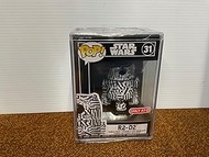 Funko 45526 POP R2D2-Exclusive Futura Skin Star Wars R2D2 Collectible Toy, Multicolour