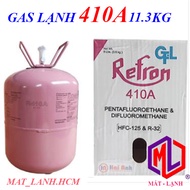 Gas lạnh R410 REFRON- Gas Ấn ĐỘ 11.3 kg [CHẤT LƯỢNG]-MATLANH SHOP
