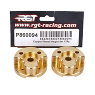 Copper Wheel Weight Set 128g P860094 for RGT EX86190 EX86150 1/10 RC Electric Remote Control Model C