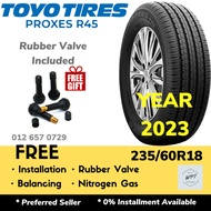 235/60R18 TOYO PROXES R45 SUV (Installation) New Tyre Tire Car Wheels Rim 18 WPT NIPPON Tayar Baru Pasang Kereta