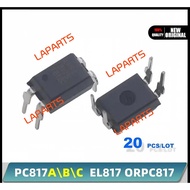 PC817A PC817B PC817C EL817B EL817C ORPC817B ORPC817C 0 DIP-4 Optocoupler New Original 20PCS/LOT