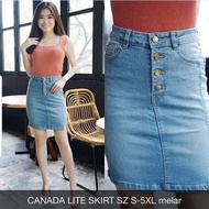 Aro - CLARIS WOMEN'S SHORT JEANS SKIRT // CANADA SKIRT JEANS 7/8 WOMEN