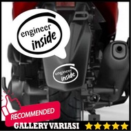 Unique and Cute Motorcycle Stickers, Cutting Sticker Engineer Inside