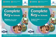 Tập Giấy A4 Để In CAMBRIDGE COMPLETE KEY FOR SCHOOL Students - Workboo.k BOOK ( photo màu) - Dịch Vụ