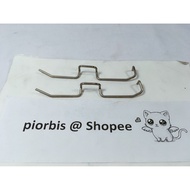 (2 PIECE) KANCIL, KELISA, KENARI DISC BRAKE PAD CLIP TOP 47748-87501-000