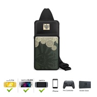 Zelda Tears of The Kingdom Crossbody Storage Chest Bag For Nintendo Switch &amp; Switch Oled / Lite Travel Carry Case NS Game Console Dock Backpack Pouch Accessories