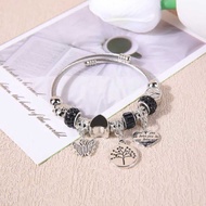 Titanium Bracelet With Pendant Beautiful Pandora Bracelet Bracelet With Various Motifs Decorative/s 