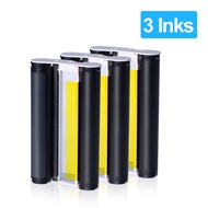 3 Pack Canon Selphy Ink Cartridges Compatible for Canon Selphy CP1500 CP1300 CP1200 CP1000 Photo Printer  Color Ink Cassette