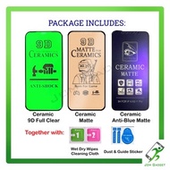 Screen Protector For OPPO F9, A5S, A3S  Ceramic Film Screen Protector Clear Matte AntiB