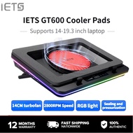 IETS GT600 Gaming Laptop Cooler Pads | Powerful Turbo-Fan RGB Laptop Cooler | Maintain Gaming Laptop