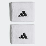 Adidas ผ้ารัดข้อมือแบบสั้น Tennis Wristband Small | White/White/Black ( HT3910 )