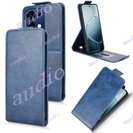 OPPO A6 Pro 5G Flip Up and Down Business Leather Phone Case For Oppo A6 Pro A6Pro A6x 4G 5G 2025 Cas