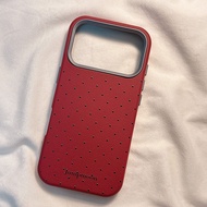 Dots Pattern Metal Texture Painting Anti-drop Phone Case