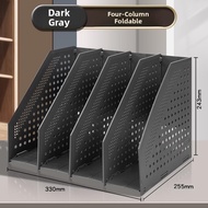 deli | Large Capacity File Organizer Desk Storage Shelf Bookend Document Rack Archive File Organizer