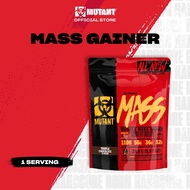 MUTANT MASS, Muscle Mass Gainer, Weight Gainer Protein Powder With Whey Protein Isolate High Caloire