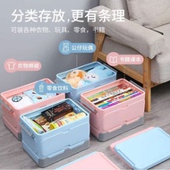 Foldable Book Storage Box Student Packing Book Storage Organizing Handy Tool Plastic Book Storage Bo