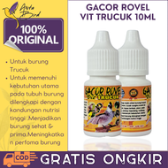 "GACOR ROVEL VIT TRUCUK 10ML" MENJADIKAN BURUNG GACOR SEKETIKA
