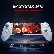 EasySMX M15 Mobile Phone Gamepad Type C Hall Mechanical Controller for Android Phone iPhone 15/16 Cl
