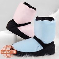 FA1 Professional Ballet Warm Up Booties (Size 34-45) Winter Dance Shoes Ballet Pointe Shoes Antiskid Ballerina Boots