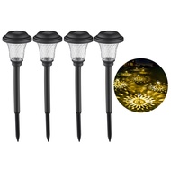 Outdoor Solar Lights Patio Lighting 2/4/6 Pcs Solar Garden Lights Ip44 Waterproof Led Pathway Lamps 