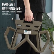 折疊凳子💯戶外便攜式馬扎加厚家用簡易釣魚椅子火車小板凳成人兒童