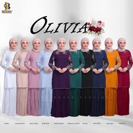 NEW COLLECTION OLIVIA KURUNG PLEATED LACE BAJU KURUNG RAYA 2024 MODEN NIKAH TUNANG PENGANTIN CANTIK 