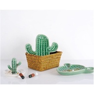 Plate Accessories | Accessory Place| Jewelry Tray | Accessories Tray cactus
