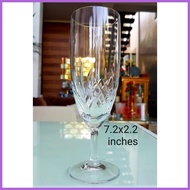 ∈ ◿ ❡ Hoya Crystal wine glass japan surplus