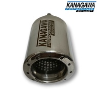 Gronel Car Exhaust Tail Tip 3.5-inch Stainless Steel Inlet 2-inch OutletSilent