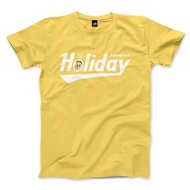 Holiday 保羅先生簽名款 - 黃 - 中性版T恤