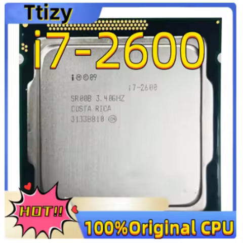 Core i7-2600 i7 2600 3.4 GHz Quad-Core CPU 8M 95W LGA 1155