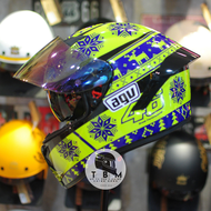 Mũ bảo hiểm Fullface 2 kính ROYAL M266 tem A.G.V Winter