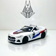 1/24 Metal Car Model BMW Z4 Supercar Used for Desk Display