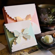 Korean boutique cute gift candy folding wedding box souvenir box wedding souvenir/ 14x14x4 cm