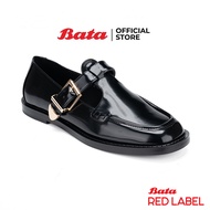 Bata บาจา Red Label รองเท้าโลฟเฟอร์ แบบสวม ส้นแบน สำหรับผู้หญิง รุ่น LORY สีดำ 5606691 สีขาว 5601691