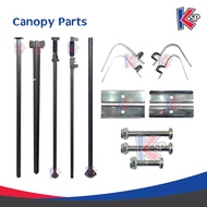 Canopy Spare Parts / Iron Canopy Changing Tool (8x8 / 10x10 / 10x15) / Canopy Rod / Camping / canopy