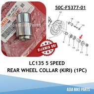 Yamaha Original LC135 5S 5 Speed Rear Wheel Collar Left / Bush Kiri Rim Belakang belah Sprocket - 50