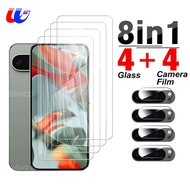 8-trong-1 cho Google Pixel 9 kính cường lực chuyên nghiệp 9H Độ nét cao hoàn chỉnh keo Bìa miếng
