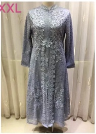 (COD) NEW Collection Gamis Pesta Kerancang Model Terbaru Brokat Import Mix Payet Mutiara // HIGH pre