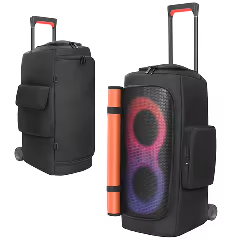 Portable Speaker Dust Case IPX4 Waterproof Protective Cover w/Mic Storage Pocket For JBL PartyBox 31