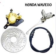 Suzuki V100 V 100 Front Disc brake pump set FULL SET WITH DISC Brake System