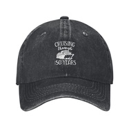 Cruising Through 50 Year Happy Anniversary Cruise 50Th Wedding Custom Casual Cowboy Hat