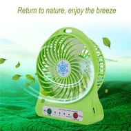 Mini Desk Fan Portable Mini fan USB Ventilator Fan Li-ion Battery Rechargeable Multifunctional Fan
